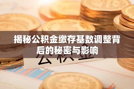 托克逊揭秘公积金缴存基数调整背后的秘密与影响