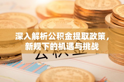 托克逊深入解析公积金提取政策，新规下的机遇与挑战